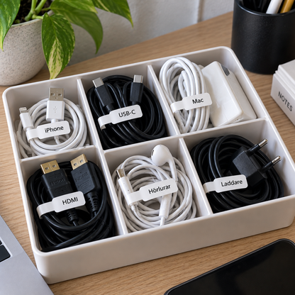 Cable labels - 30 x 45+50 (65-pack)