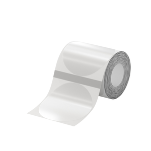 Runda transparenta etiketter - 50 mm (150-pack)